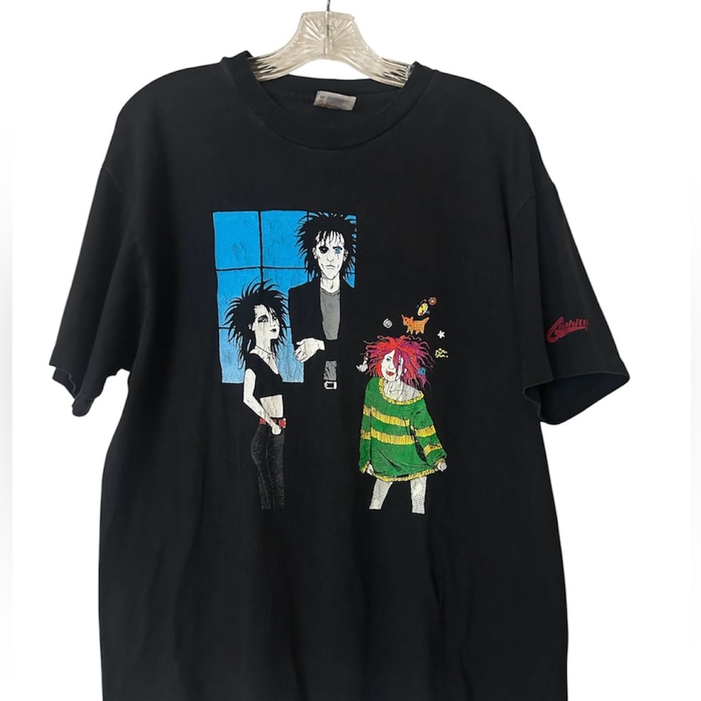 Vintage DC Graphitti The Sandman, Death, and Delirium T-shirt 1993